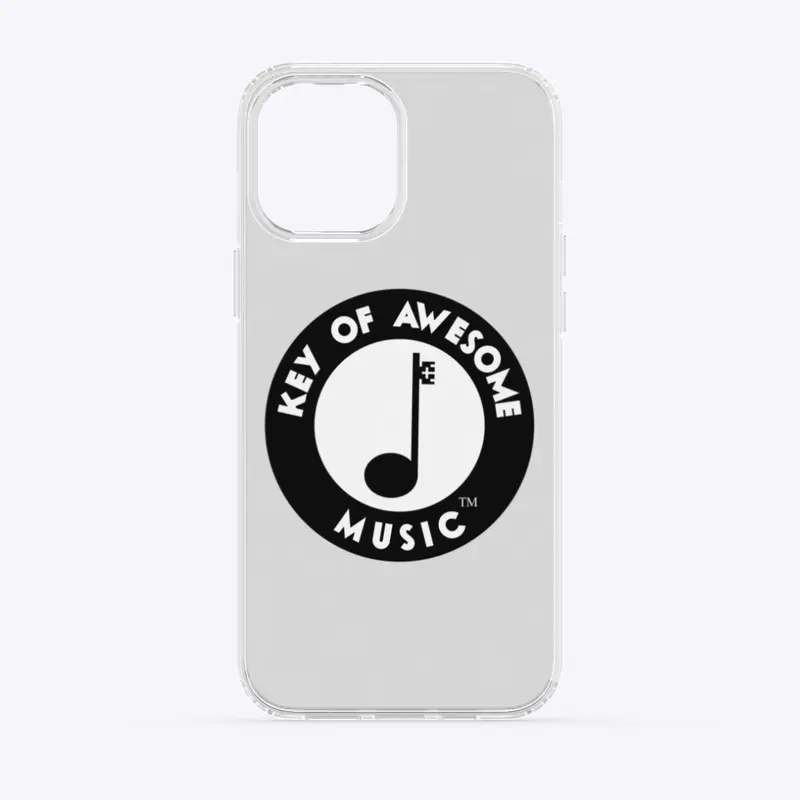 Key of Awesome Music Black and White