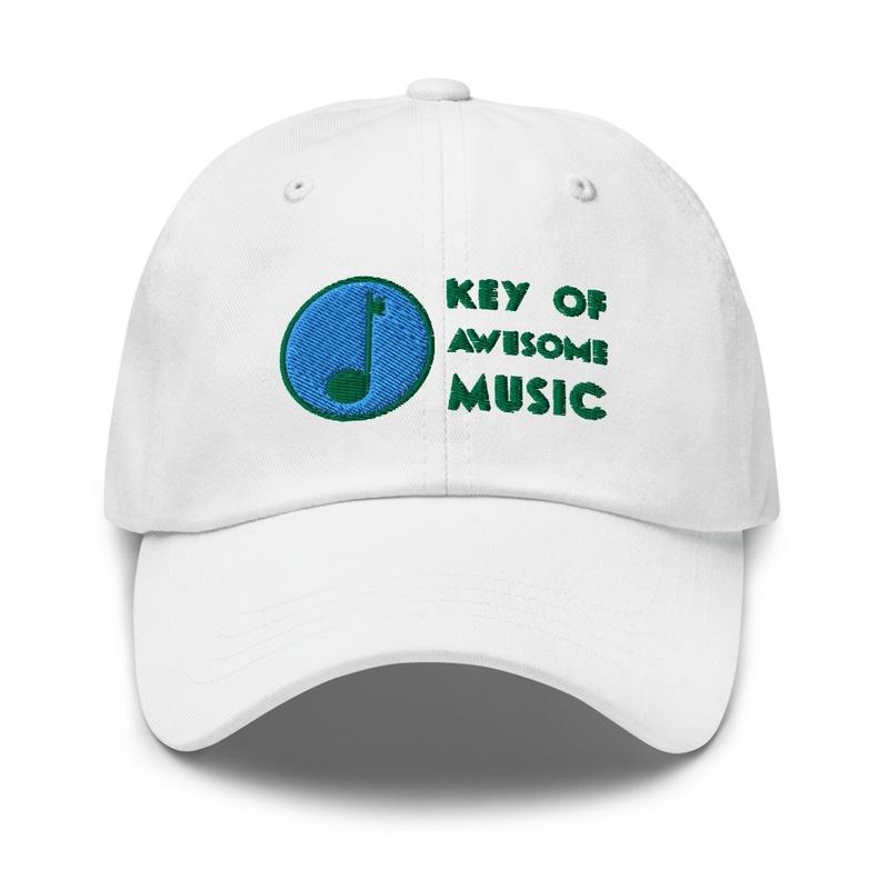 Key of Awesome Music Earth Hat