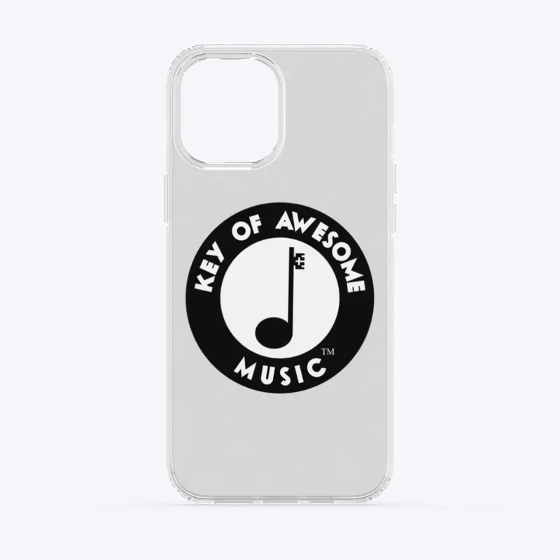 Key of Awesome Music Black and White